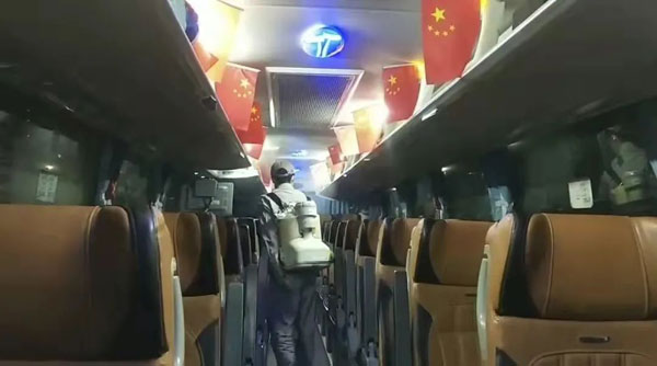 武汉“暂停”一周！鸿鸣疫情班车防护不停！</b>
		(图5)
